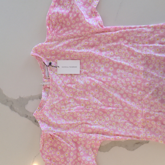 Faithfull the Brand Emilia midi dress,NWT,M - Picture 3 of 13